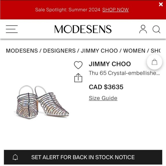 Jimmy Choo embellished PVC slides - Picture 7 of 7